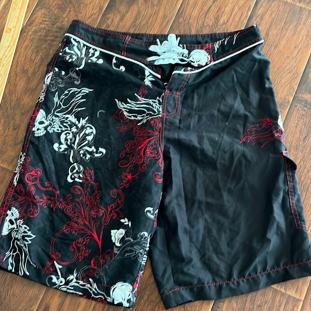 Vintage board shorts made by side out size 34